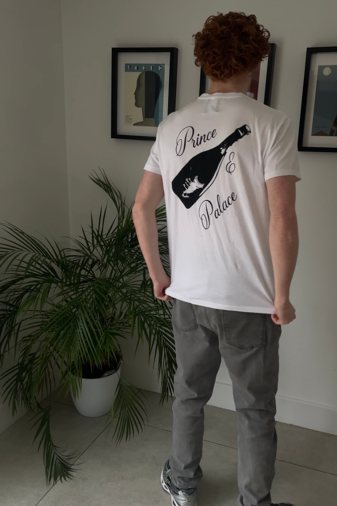 Champagne T-shirt Prince & Palace