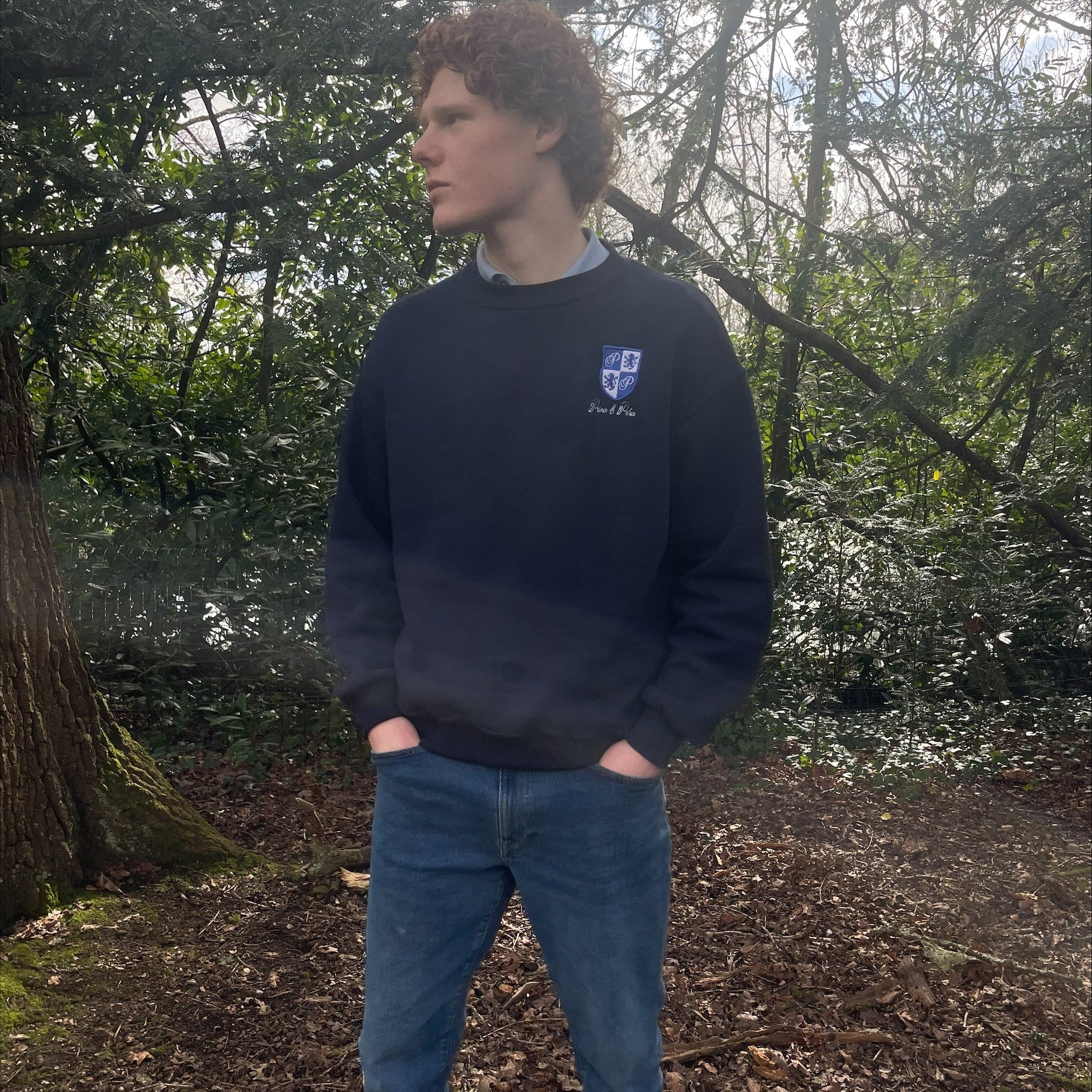 Royal Crest Sweater